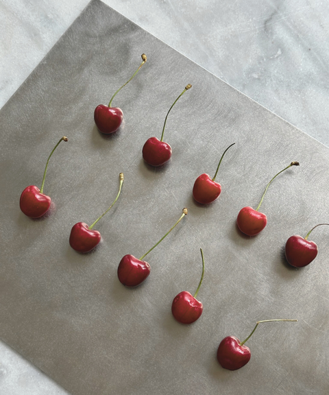 Set of 2: Moshi Metal Placemats / Brushed Steel / 30x40 cm