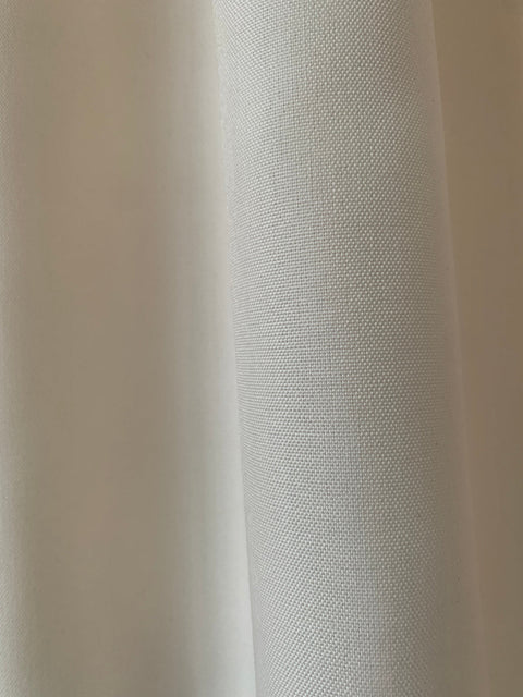 Drape 02 / Custom Made Dense Curtain / White