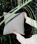 Cushion 20 / Outdoor+Indoor / Linen Look / Marled / 50x50 cm
