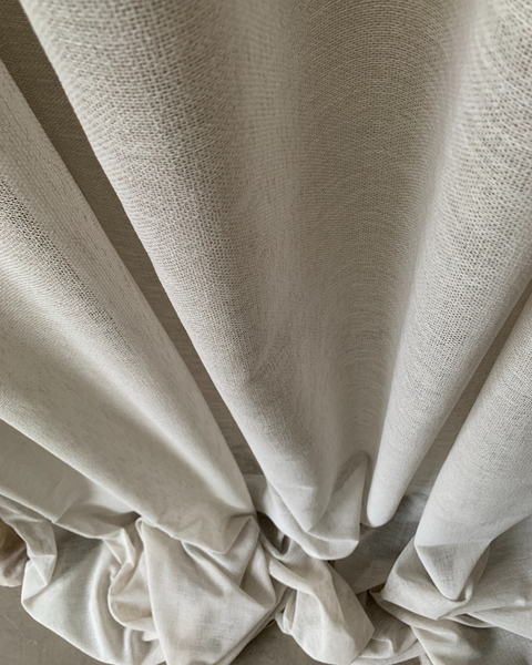 Drape 03 / Custom Made Curtain with natural look and linen feel. / Nature