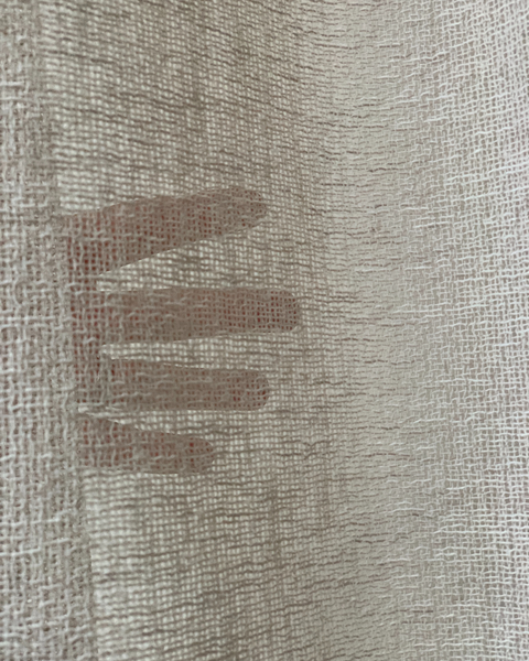 Drape 03 / Custom Made Curtain with natural look and linen feel. / Nature