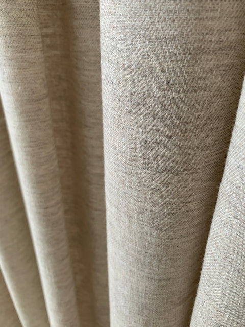 Drape 05 / Custom Made Curtain recycled wool and linen / Sample