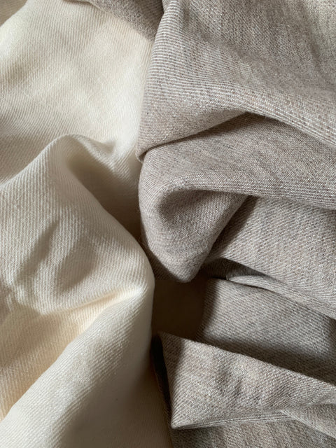 Drape 05 / Custom Made Curtain recycled wool and linen / Sample