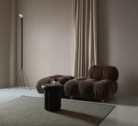 Drape 06 / Custom-Made Curtain in Elegant Wool Bouclé / Sample