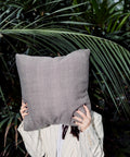 Cushion 19 / Outdoor+Indoor / Kudde / Linnelook / Herringbone / 50x50 cm